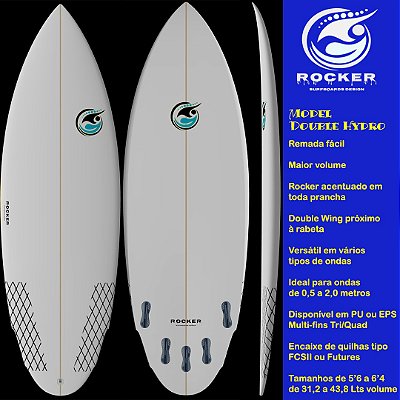 Model Double Hydro Sob encomenda de 5'6'' a 6'4''