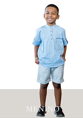 CAMISA AZUL CLARO ORGÂNICO