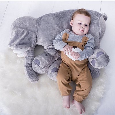 MACACÃO URSO BEBÊ LONGO