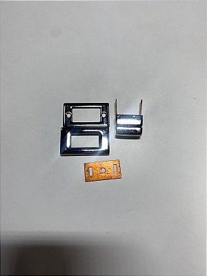 Fecho Retangular 4cm