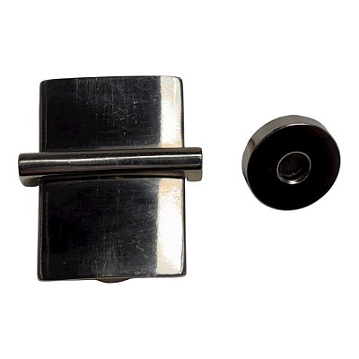 Fecho Lux Reto Niquelado