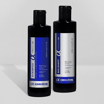 KIT PRATEADO – SHAMPOO + BÁLSAMO  FÓRMULA 92