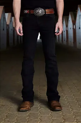 Calça Self Masculina CS501 Slim Boot Black
