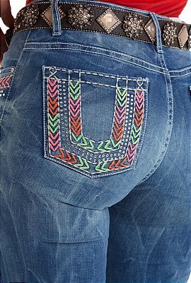 Calça West Dust Feminina Folk Bottcut