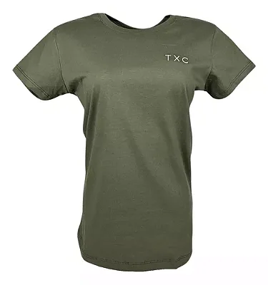 Camiseta TXC Feminina Basica Verde Militar Ref 50367
