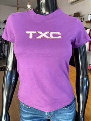 Camiseta TXC Feminina Estampada Roxa REF 50982