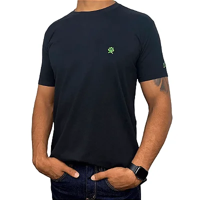 Camiseta Ox Horns Masculina Preta Ref 8001