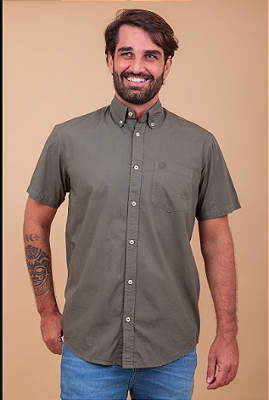 Camisa TXC Masculina Verde Militar 29214C