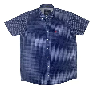 Camisa TXC Masculina Xadrez Marinho 2712C