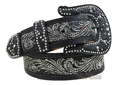 Cinto Paul Western Preto 3632