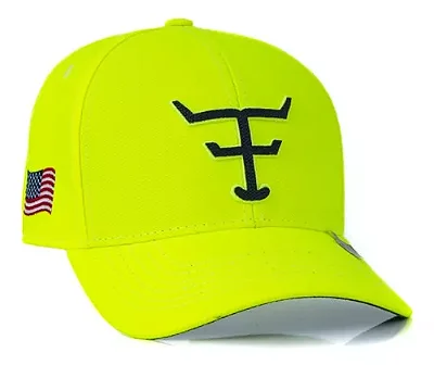 Boné Texas Farm Amarelo Neon/Cinza