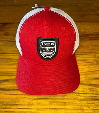Boné Texas Edition Vermelho/Branco