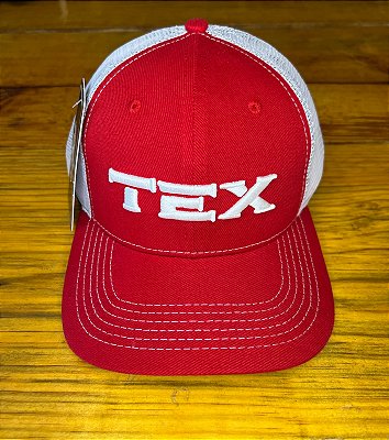 Boné Texas Edition Vermelho/Branco