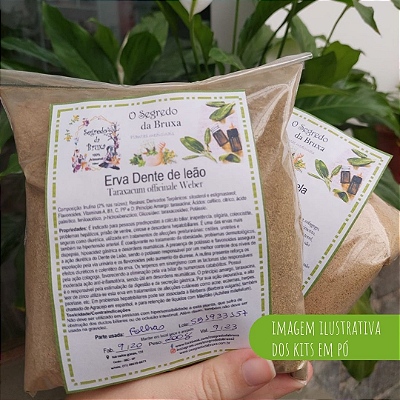 ervas em pó