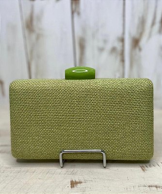 CLUTCH PEDRA VERDE OLIVA