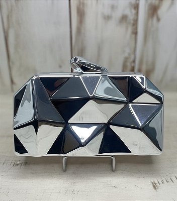 CLUTCH CROMADA PRATA