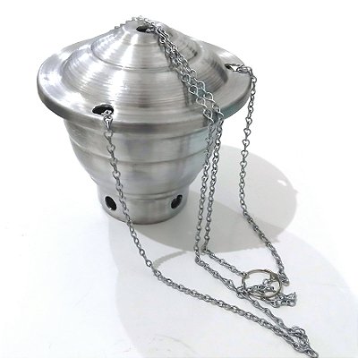 Turíbulo, Incensário, Defumador em Alumínio