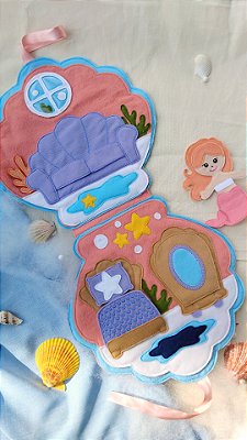 Quiet Book Toca da Sereia