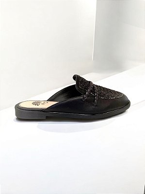 MULE TRAMA PRETO