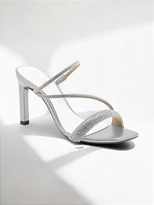 SANDÁLIA ALLYMA SHINE PRATA