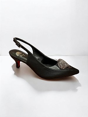 SCARPIN ALLYMA LOVER PRETO