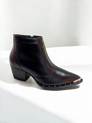BOTA ALLYMA COUROA ALICE PRETO