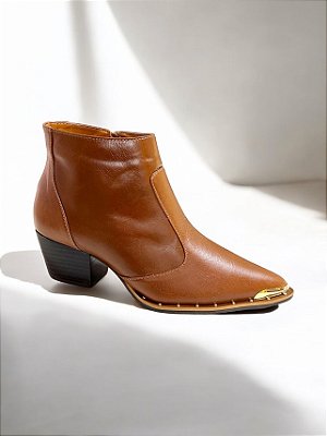 BOTA ALLYMA COURO ALICE CAPUCC