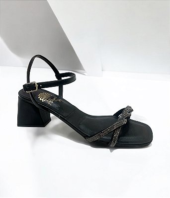 SANDÁLIA ALLYMA ELIS PRETO