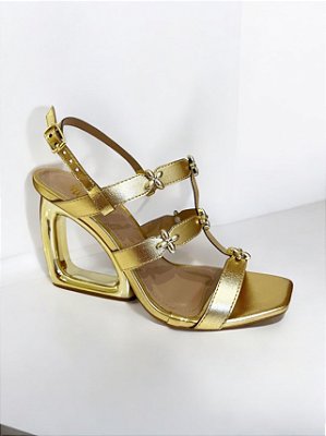 SANDALIA ALLYMA ESTRELA OURO