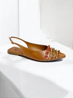FLAT ALLYMA ITALY CARAMELO