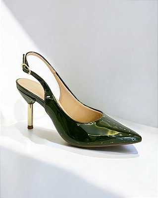 SCARPIN ALLYMA BASIC FLORA VERDE