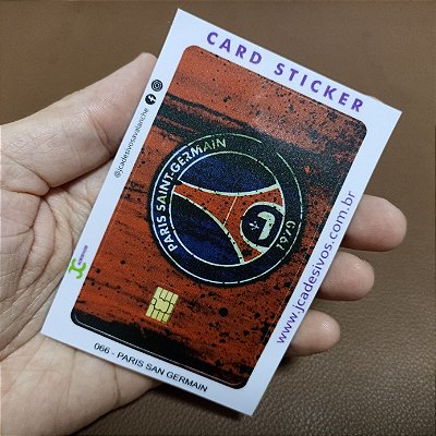 CARD STICKER - PARIS SAN GERMAIN