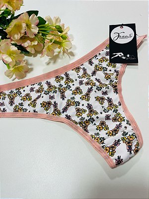 CALCINHA LISA COM RENDA