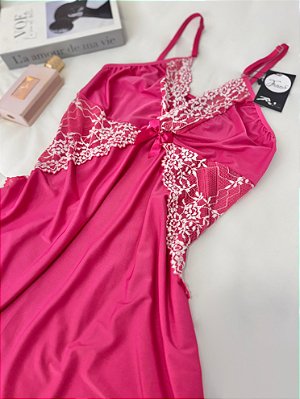 CAMISOLA RENDA BICOLOR