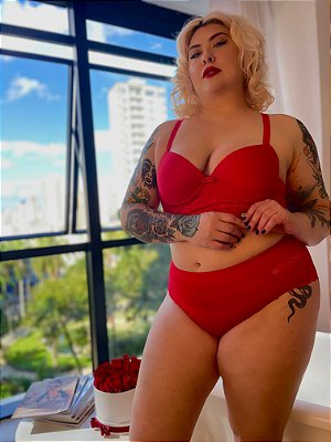 CONJUNTO  PLUS SIZE TEXTURIZADO