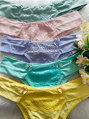 CALCINHA CONFORT COLORS