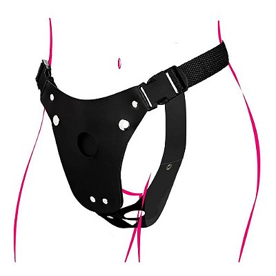 Cinta Peniana para 2 Próteses DP Invertida