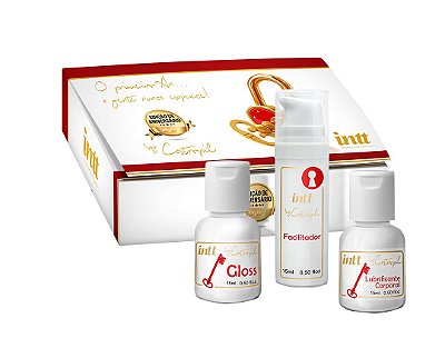 Kit Meu Primeiro Anal Sabor c/ Dessensibilizante sabor Lemon Ice 15ml