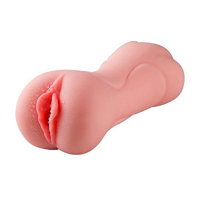 Masturbador Masculino Dupla Vagina Em Cyberskin 18 x 5cm