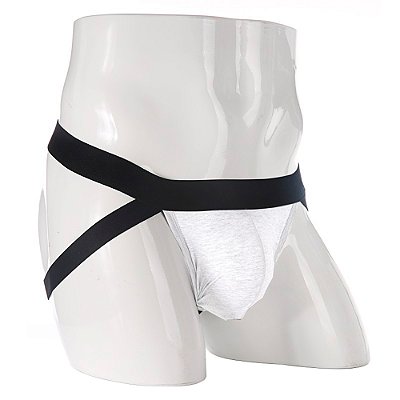 Jock Básica Branca com Preta