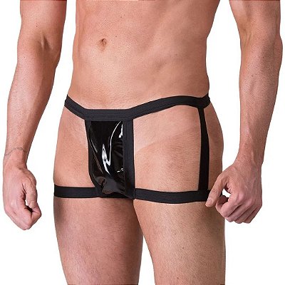 Cueca Sensual Em Vinil