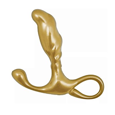 Massageador De Próstata De Metal DOURADO
