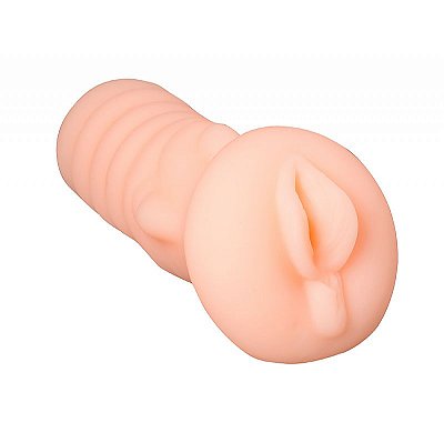 Masturbador Masculino em Cyberskin 13,2 x 6,2 cm - Formato Vagina 20