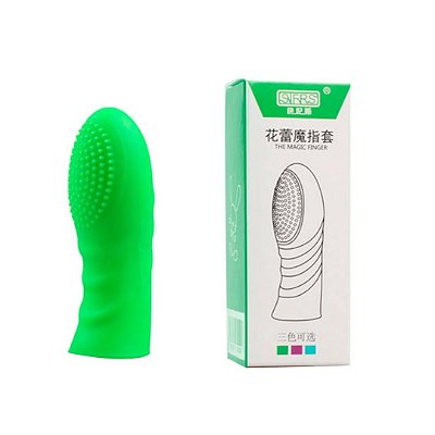 Dedeira The Magic Finger Com Saliências Massageadoras