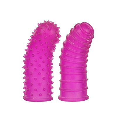 Capa Para Dedo DEDEIRA Com Anéis Massageadores