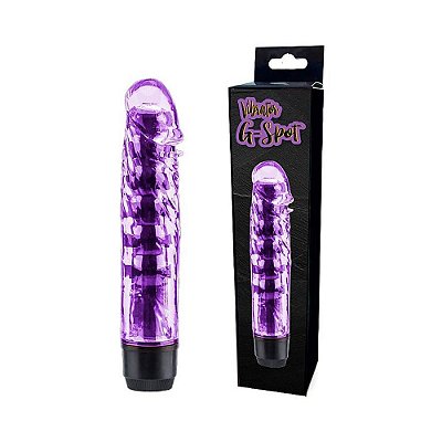 Vibrador TONY  com Capa Texturizada / Vira Plug - A PILHA