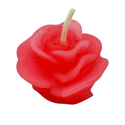 Vela Decorativa Aromatizada Em Formato De Rosa Brasil Fetiche