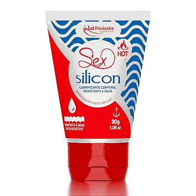 Sex Silicon Hot Lubrificante Siliconado 30g La Pimienta