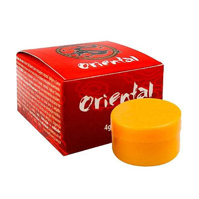 Pomada Oriental Creme de Massagem 4g Hot Flowers