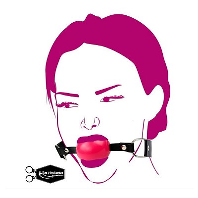 Mordaça em Formato de Bola com Regulagem La Pimienta